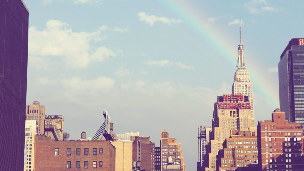 city-new-york-high-rise-rainbow